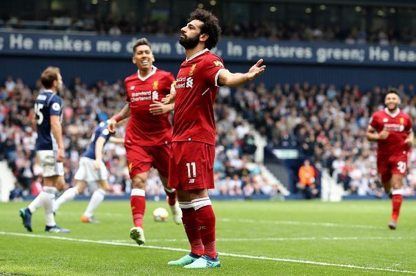  利物浦萨拉赫冲击纪录，埃及法老20球登顶射手榜  